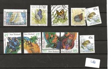 NOUVELLE ZELANDE Lot 9 Yvert entre 1126 et 1155 - voir descriptif