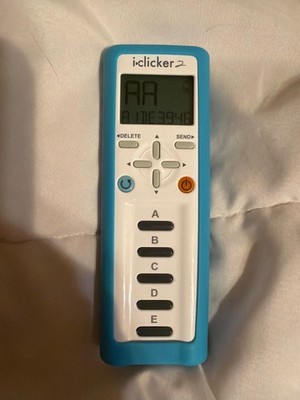 iClicker 2 Student Remote with Blue Case