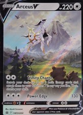 ULTRA RARE Arceus V Pokemon SWSH204 Sword & Shield Holo Promo Pokemon TCG - LP on eBay