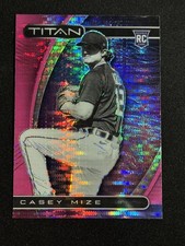 2021 Panini Chronicles #9 Casey Mize Titan Pink Pulsar