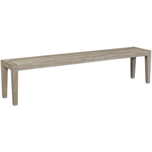 Uttermost 50190 Kirkham Cerused Wheat Outdoor Bench - Picture 3 of 6