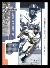 2001 Fleer Game Time #8 Adrian Beltre Los Angeles Dodgers