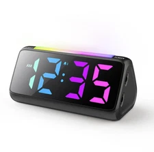 Super Loud Alarm Clocks for Heavy Sleepers, Digital Alarm Clocks for Bedrooms...
