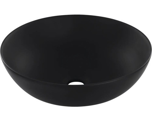 Differnz Aufsatzwaschbecken Slim 28,5 X 28,5 Cm Schwarz Matt 38.010.83-image