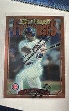 1996 Topps Finest - Sammy Sosa #257
