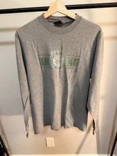 Vintage Boston Celtics Long Sleeve Shirt Gear For Sports Gray NBA Tee