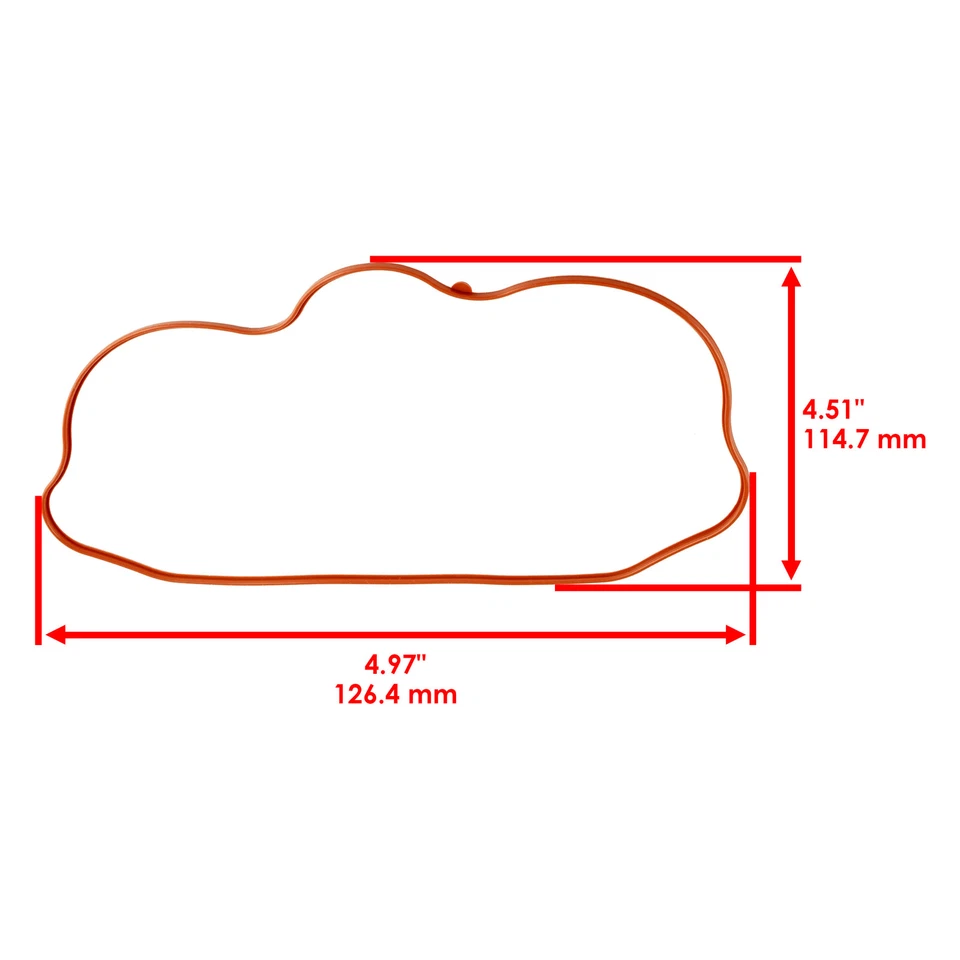 Junta de cubierta de válvula para Polaris Ranger HD 700 2009 NUEVO OEM repuesto Foto 2 de 4