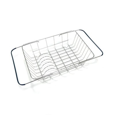 Expandable Dish Drying Rack in Sink or Over The Sink - 18/8 Stainless Steel D...