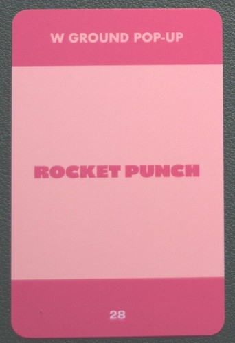 ROCKET PUNCH W Ground Pop Up Ring Ring Album Member Photocards Official Limited - Picture 33 of 35