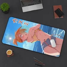 Anime Waifu Misty Mouse Pad Mat Large Game Keyboard Desk Manga Japanese Geek