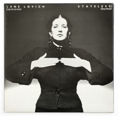 L'il  『Movin' In』 レア！！ オリジナル LP LENE LOVICH Stateless synth pop new wave french 1979 Stiff 940807