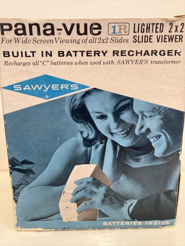 Vintage Pana-Vue Lighted Slide Viewer 1960’s.