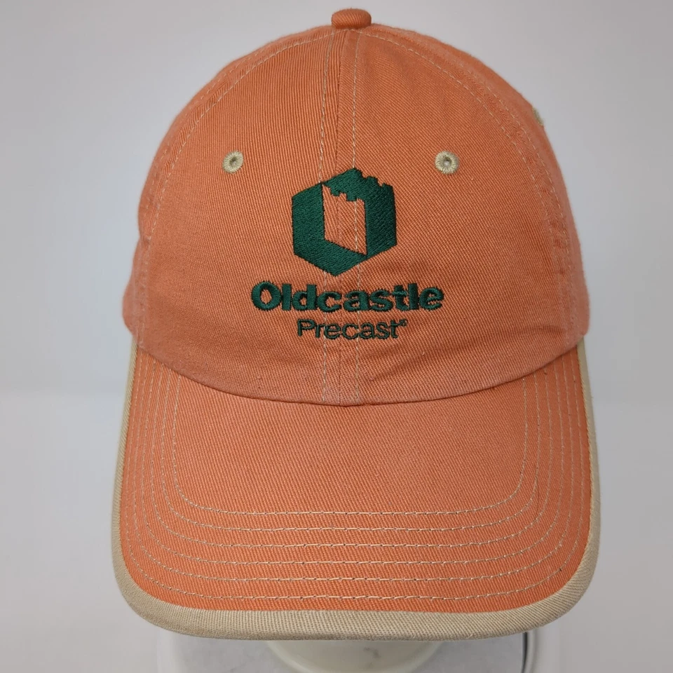 Кепка Oldcastle сборная с ремешком оранжевая регулируемая с вышитым портом OS Authority - Изображение 2 из 4