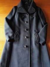 cappotto donna elegantissimo. in pura lana, lavorazione cannele' VINTAGE ANNI 70
