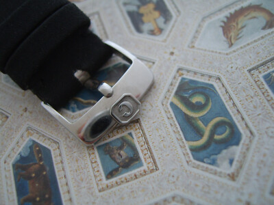 CHOPARD UHREN ARMBAND - 20mm - MIT ORIGINALER SCHLIEßE - SCHWARZ - SELTEN