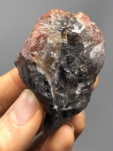 Super Seven 7 Crystal Quartz 1.9oz Natural Raw Brazil Red Cap Super Eight 8 N11 - Picture 6 of 12
