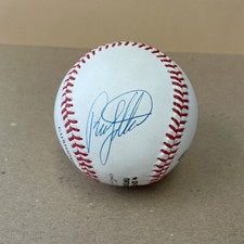 Rusty Staub NY Mets Expos Signed ONL Coleman Baseball Auto with B&E Hologram