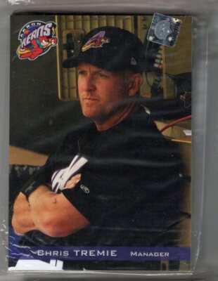 2011 AKRON AEROS TEAM SET MINOR LGE COMPLETE NEW 