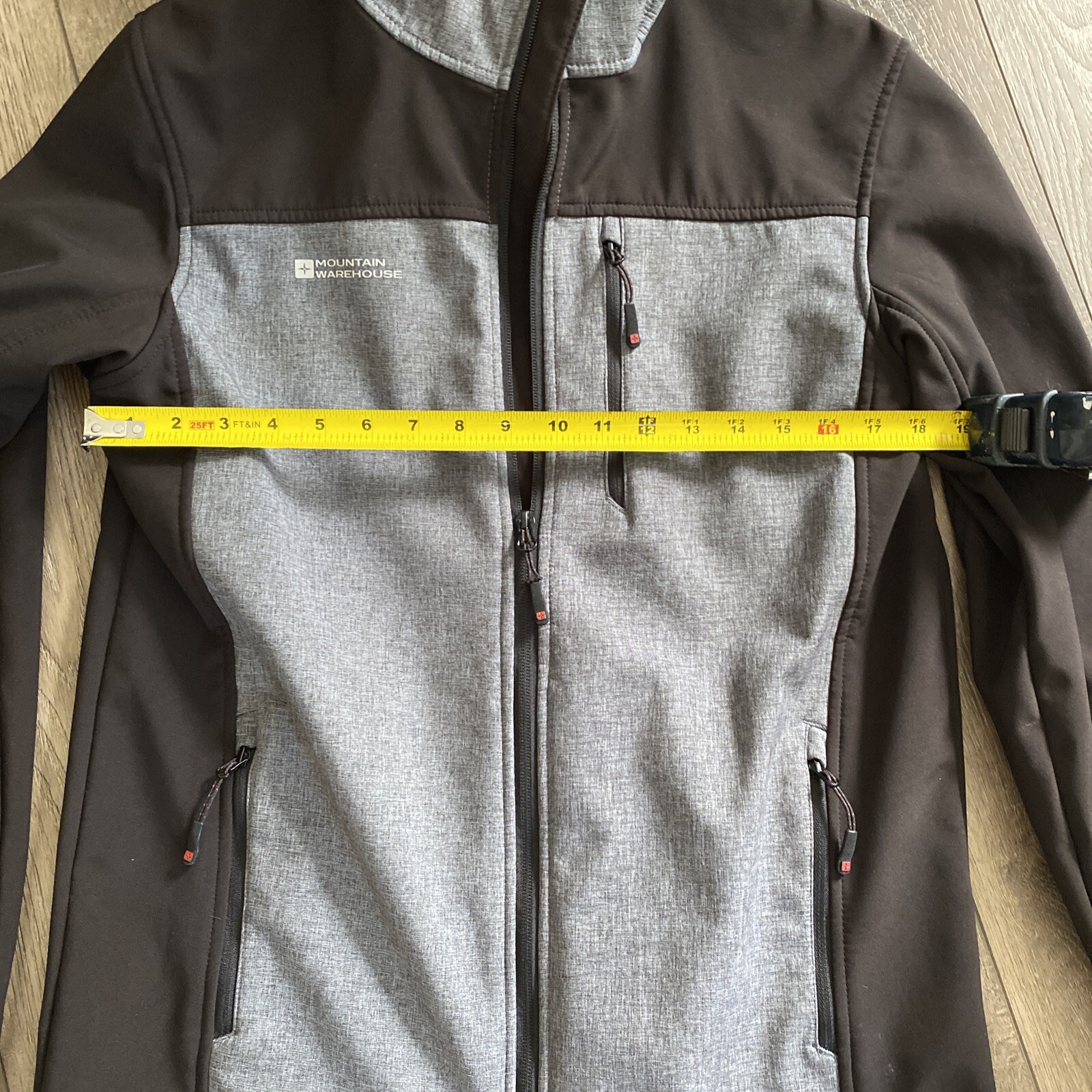 Mountain Warehouse Active Softshell Jacket Gray B… - image 5