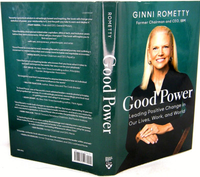 Good Power IBM CEO Ginni Rometty 2023 HC VG 1ST 'FLAT SIGNED'
