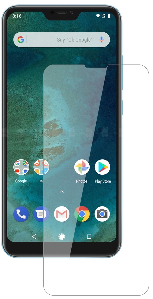 Dipos 3x Pellicola Protettiva FLEX Per Xiaomi Mi A2 Lite, Copertura Totale Del Display Curvo, Antiurto, Garanzia 10 Anni