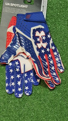 Under Armour UA Spotlight Football Gloves Texas Limited Edition