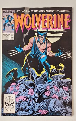 Comic, Marvel, Wolverine #1, Vol. 2 (1988)