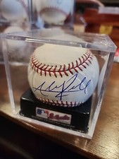 Addison Russell Signed Autographed Used OMLB Auto MLB Ball (In Person Auto)