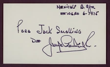 Jorge Rubio California Angels Signed Index Card (Dec'd 2020)