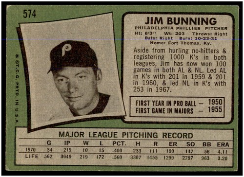 You Pick 1971 Topps Baseball EX Unless otherwise noted #467-752 BX1A - Picture 265 of 497
