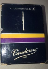 Vandoren Clarinet Reeds 6 Count Original Blue...