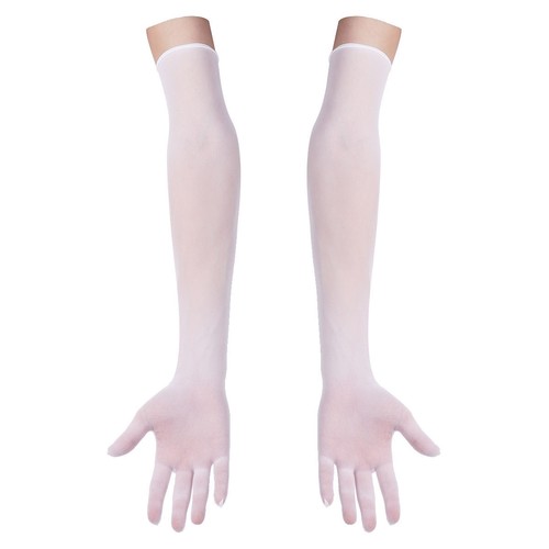 Frauen Nahtlose Hochzeit Strumpfhosen Handschuhe Transparent Abendhandschuhe - Picture 51 of 54