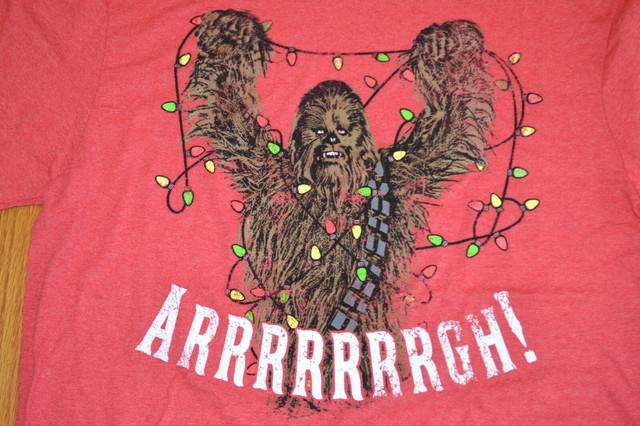 chewbacca christmas t shirt