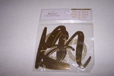 Mr  Mrs 72" Wedding Banner NEW in Pack Gold Very Beautiful Banner Horizon Group