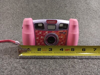 VTECH KIDIZOOM PLUS CAMERA 2.0 MEGA PIXEL PINK CAMERA w/ SD CARD