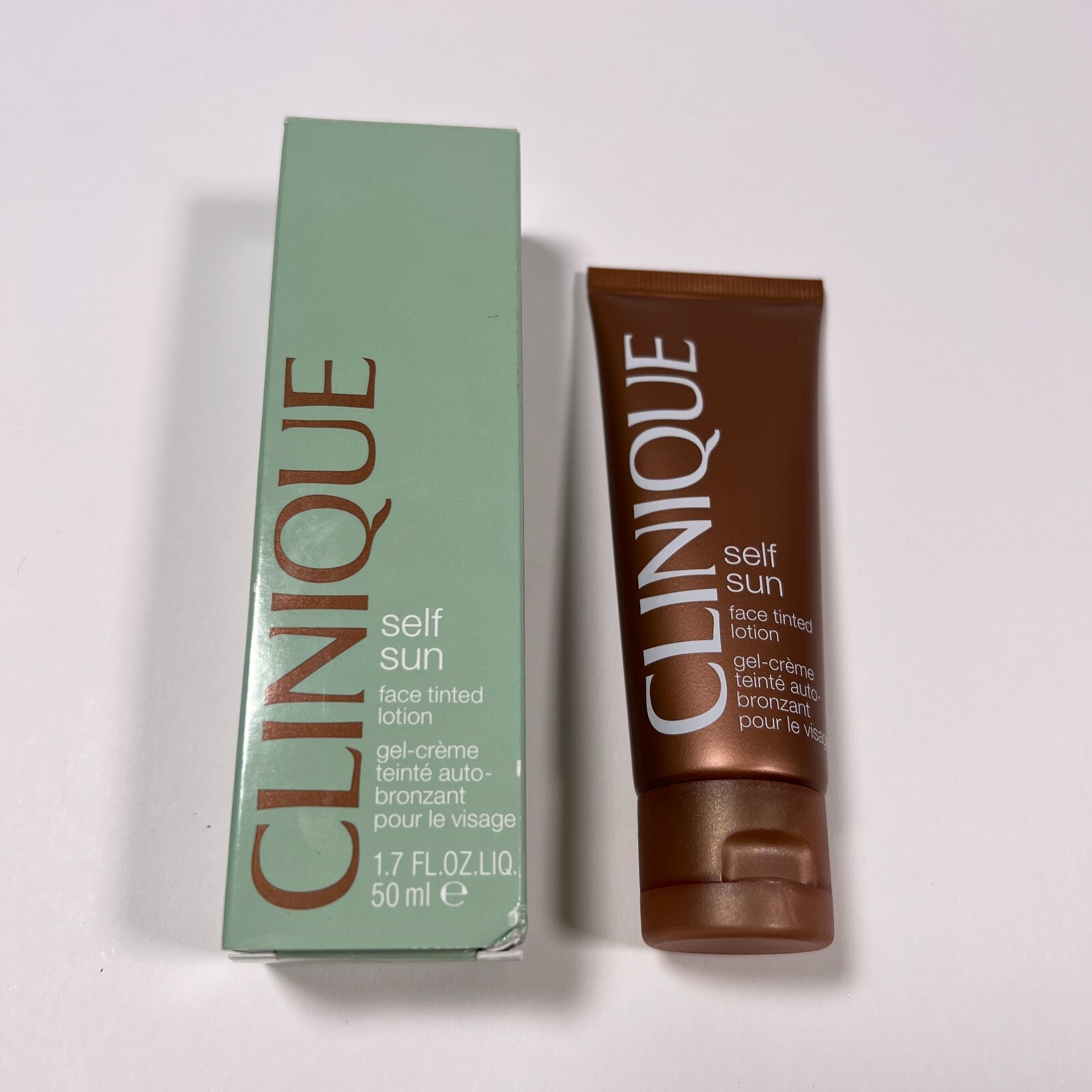 Clinique Self Sun Face Tinted Lotion Suntan 1.7 fl oz / 50 ml SEALED