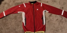 Montura Lightweight Vented Jacket Mens Size Small  Red Reflective