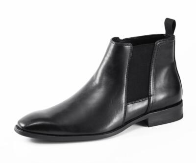 Genuine Leather Chelsea Boots Pull-on Wingtip Boots WATSON | Men main image 2