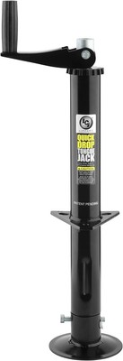Quick Drop Tongue Jack for A-Frame Travel Cargo  Utility Trailer or 5th Wheel RV