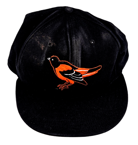 2000 Cal Ripken Jr. Baltimore Orioles Game Worn Cap, Personal Collection LOA - Bild 1 von 9