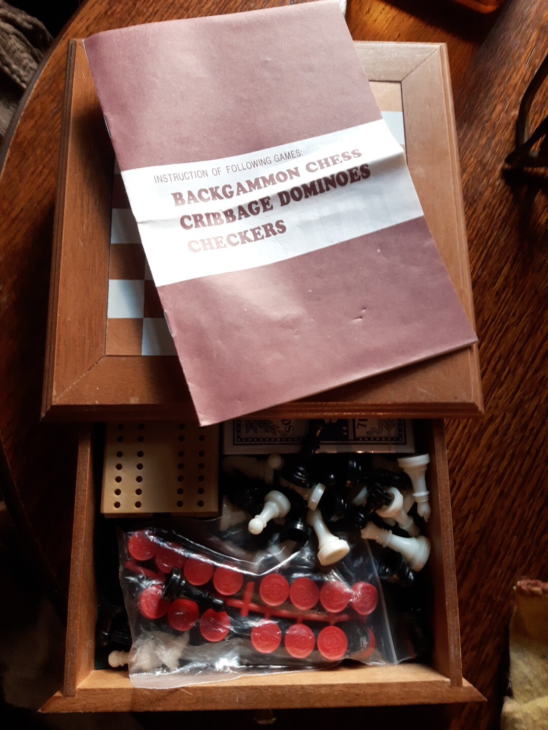 Travel Wooden Games Compendium eBay