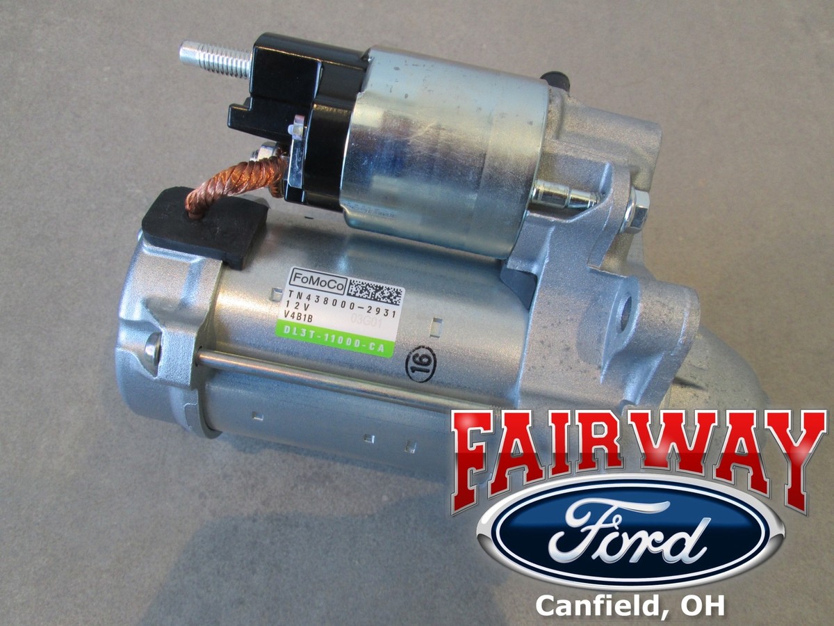 16 thru 17 Ford F-150 OEM Genuine Ford Parts 5.0L Starter Motor