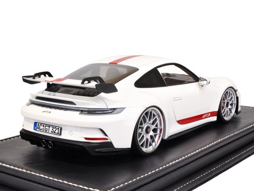 Porsche 911 / 992 GT3 mit 21"/23" BBS Alufelgen | 1:18 Norev 187306 Modellauto - Bild 5 von 10