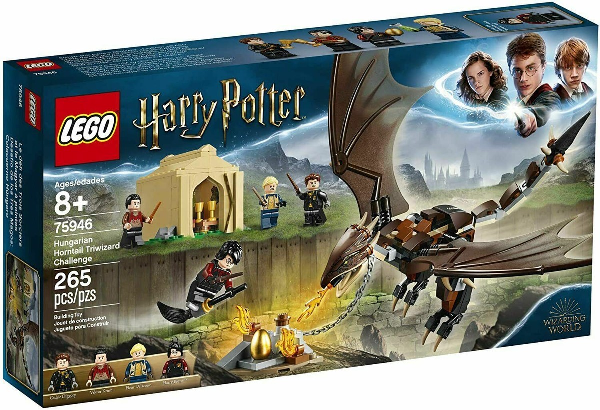 LEGO 75946 Harry Potter Hungarian Horntail Triwizard Challenge New
