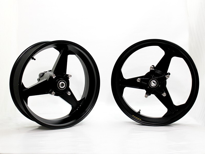 Kawasaki Dymag x Doremi Z900RS Matte Black Forged Wheels New | eBay