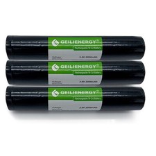 3 Pack 3.6v 2000mah 75175 Battery Compatible With Steamlight Stinger 75375 7517