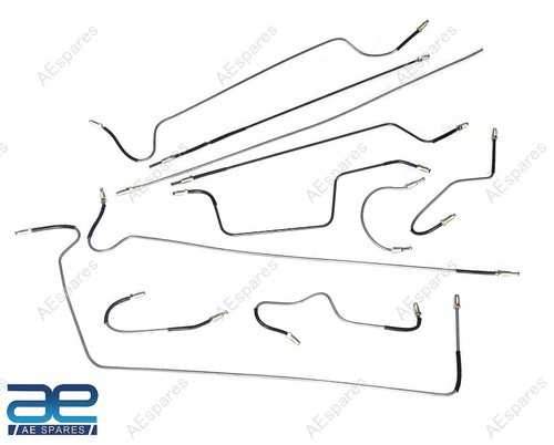 Brake Hydraulic Line Kit For Morris Ambassador Car AEs - Picture 2 of 6