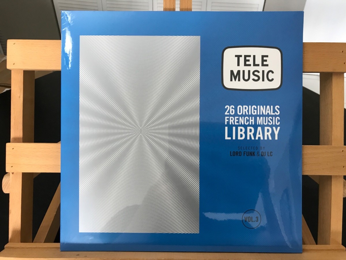 欧2LP Various Tele Music - 26 Originals French Music Library Vol  538812000 BMG Production Music /00520 欧2LP Various Tele Music - 26 Originals French Music Library