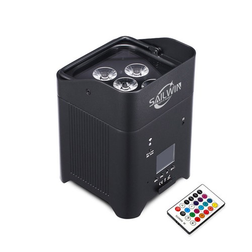 1PC RGBAW UV 6 x 18W LED Uplight Par LIght Battery Powered Charge Flight Case - Zdjęcie 11 z 25