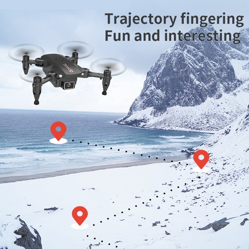 RC Drone 4K Dual Kamera FPV Altitude Hold Quadrocopter mit Akku (Schwarz) - Bild 11 von 12